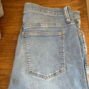 Madewell Light Blue Stovepipe Jeans